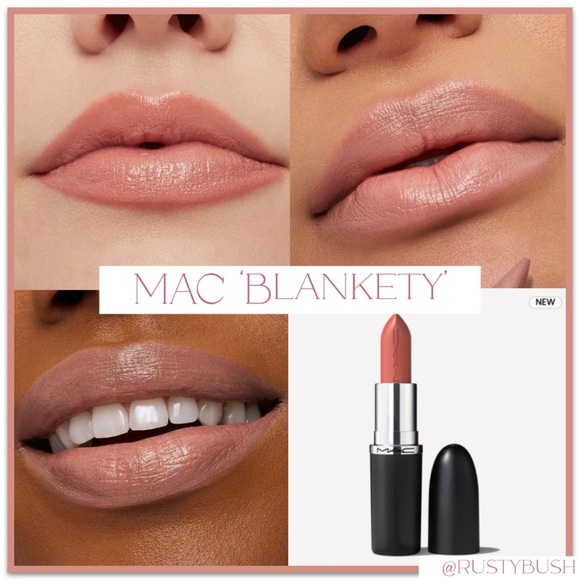 MAC 'Blankety' M·A·Cximal Sleek Satin Lipstick - Picture 1 of 8